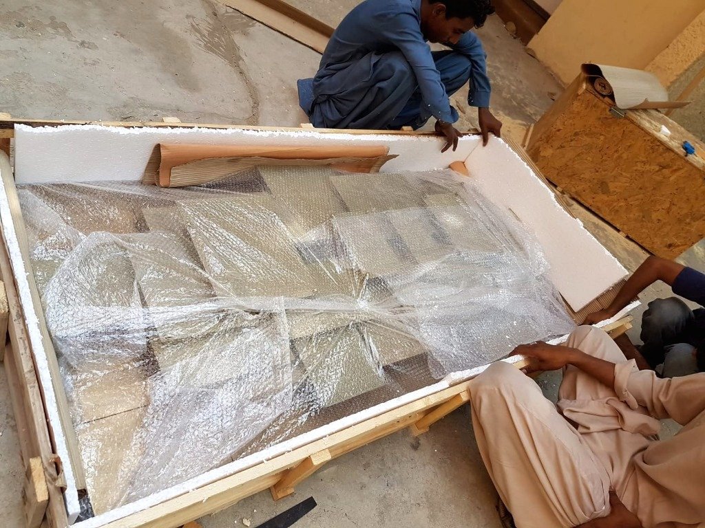 Custom Wooden Box Crating by PAKLAND Movers